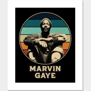 Marvin Gaye retro Posters and Art
